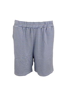 Black Colour Shorts - Polly Striped Shorts, Blue
